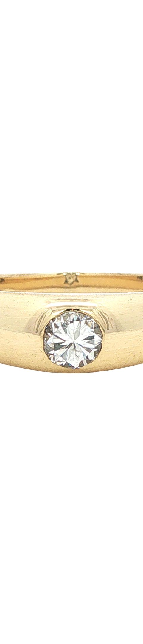 Vintage 14K Gold Ring with Diamond
